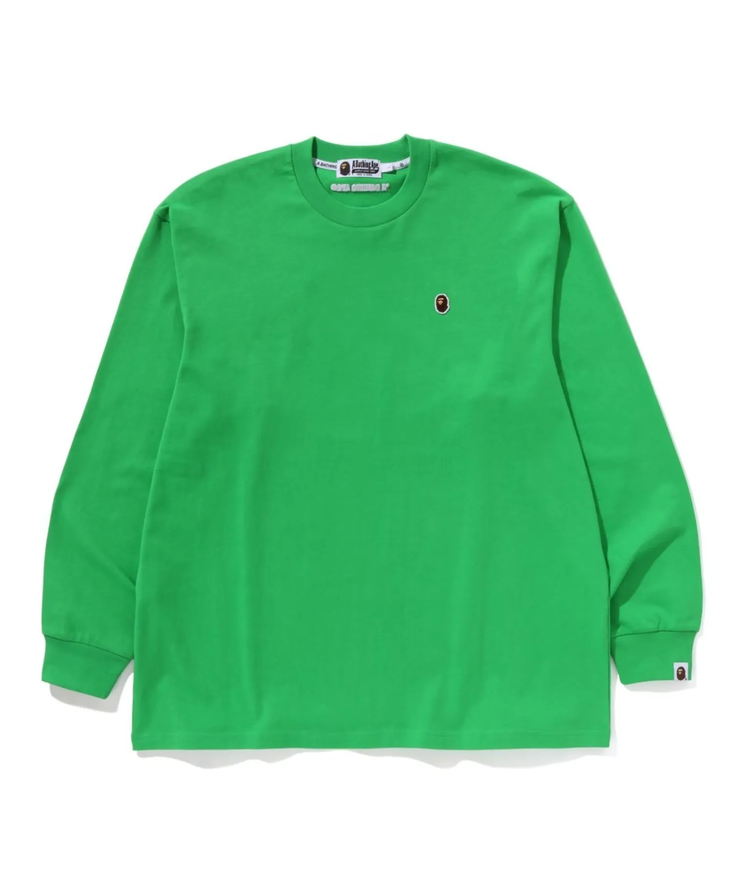 A BATHING APE  |Crew Neck Pullovers Street Style U-Neck Long Sleeves Plain