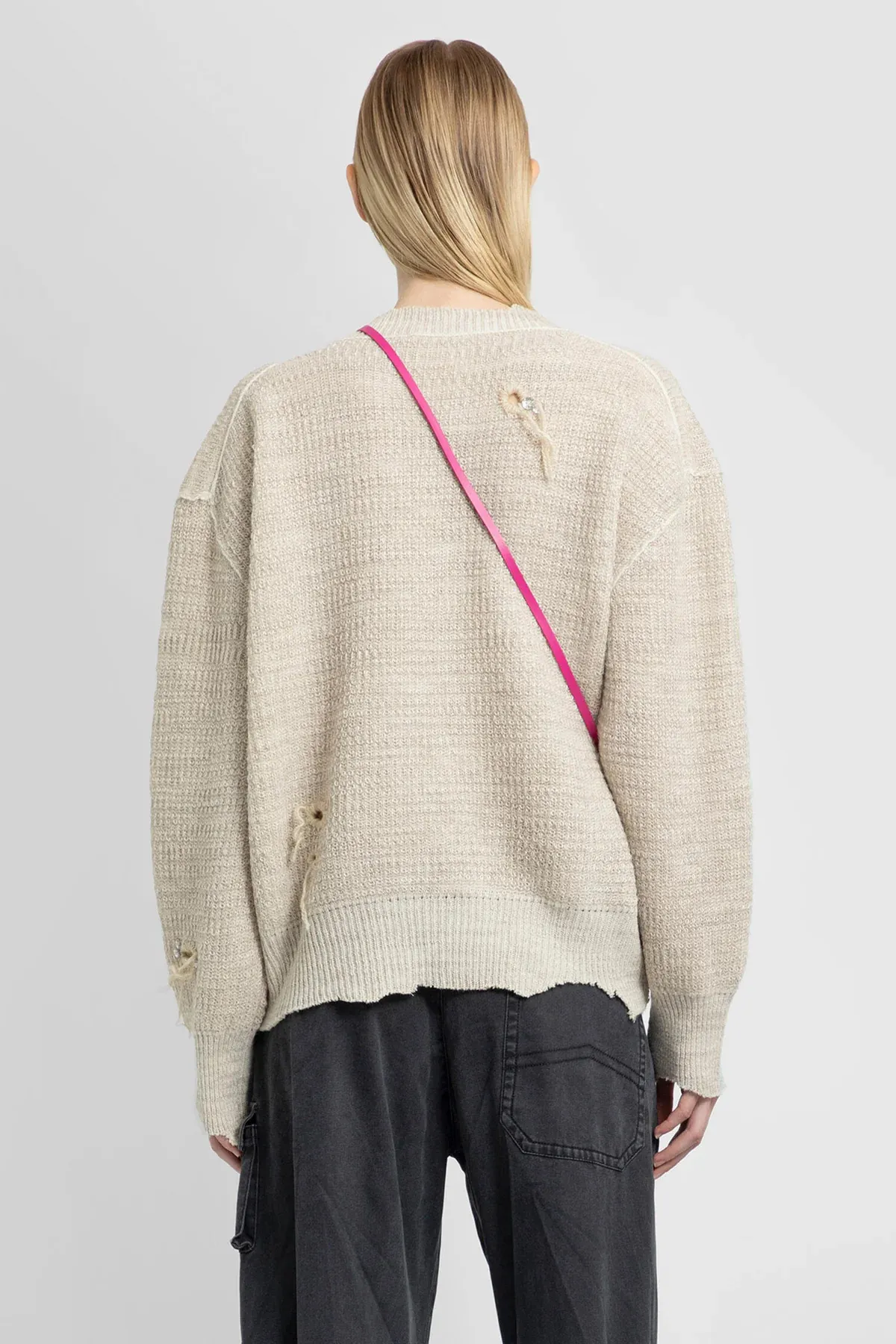 Acne Studios  |Crew Neck Casual Style Wool Nylon Blended Fabrics