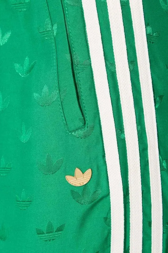 adidas Originals trousers Jaquard Pant women's green color IX0943