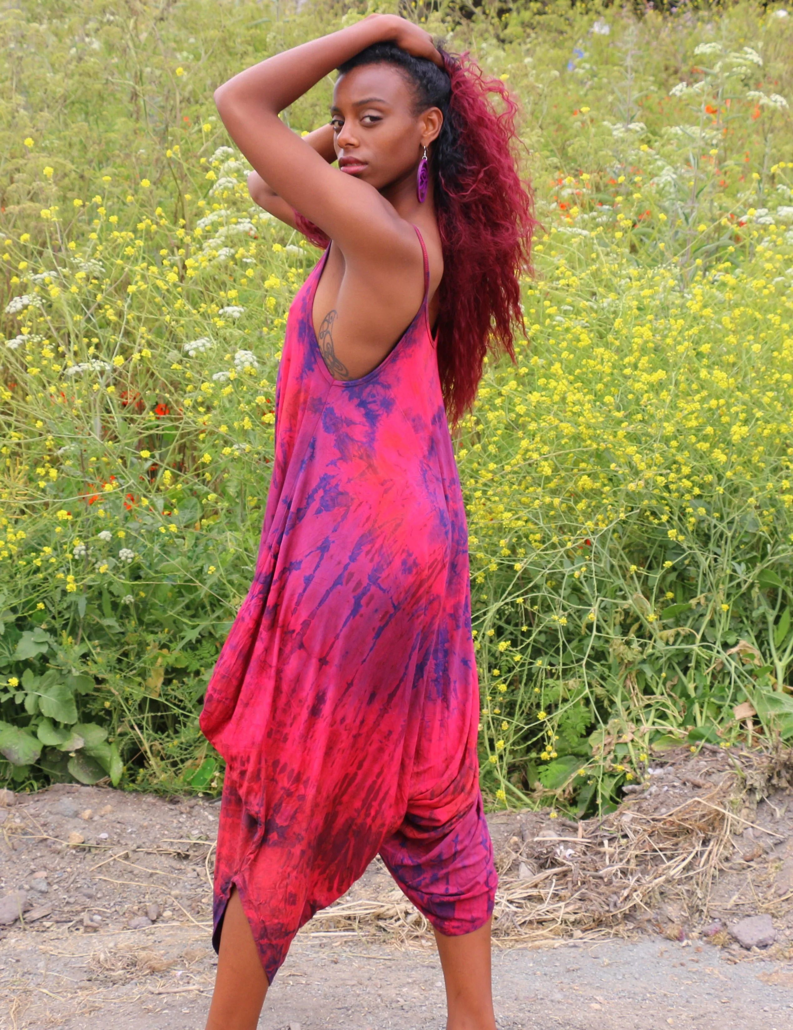 Afeni Tie Dye Romper