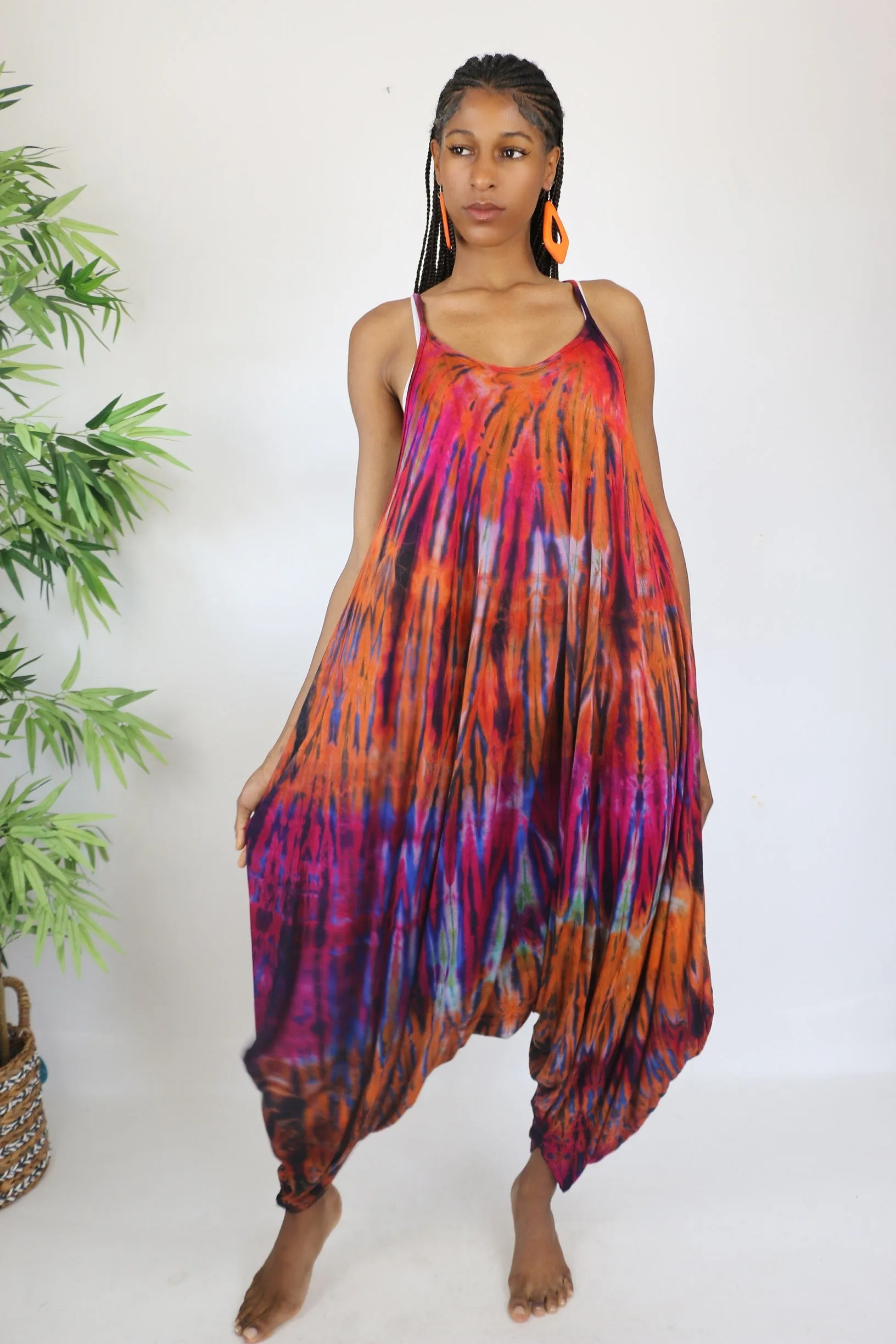 Afeni Tie Dye Romper