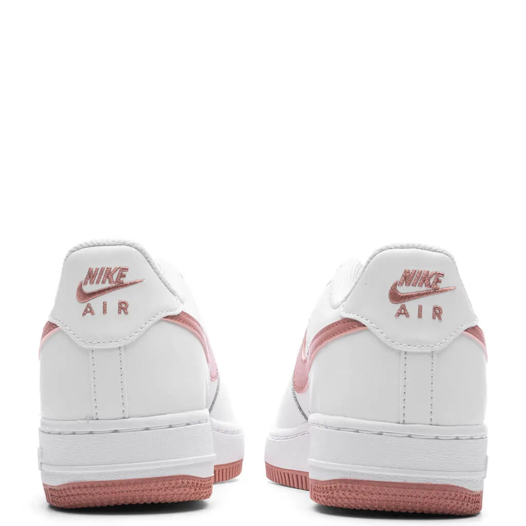 Air Force 1 (GS) - Summit White/Red Stardust/White