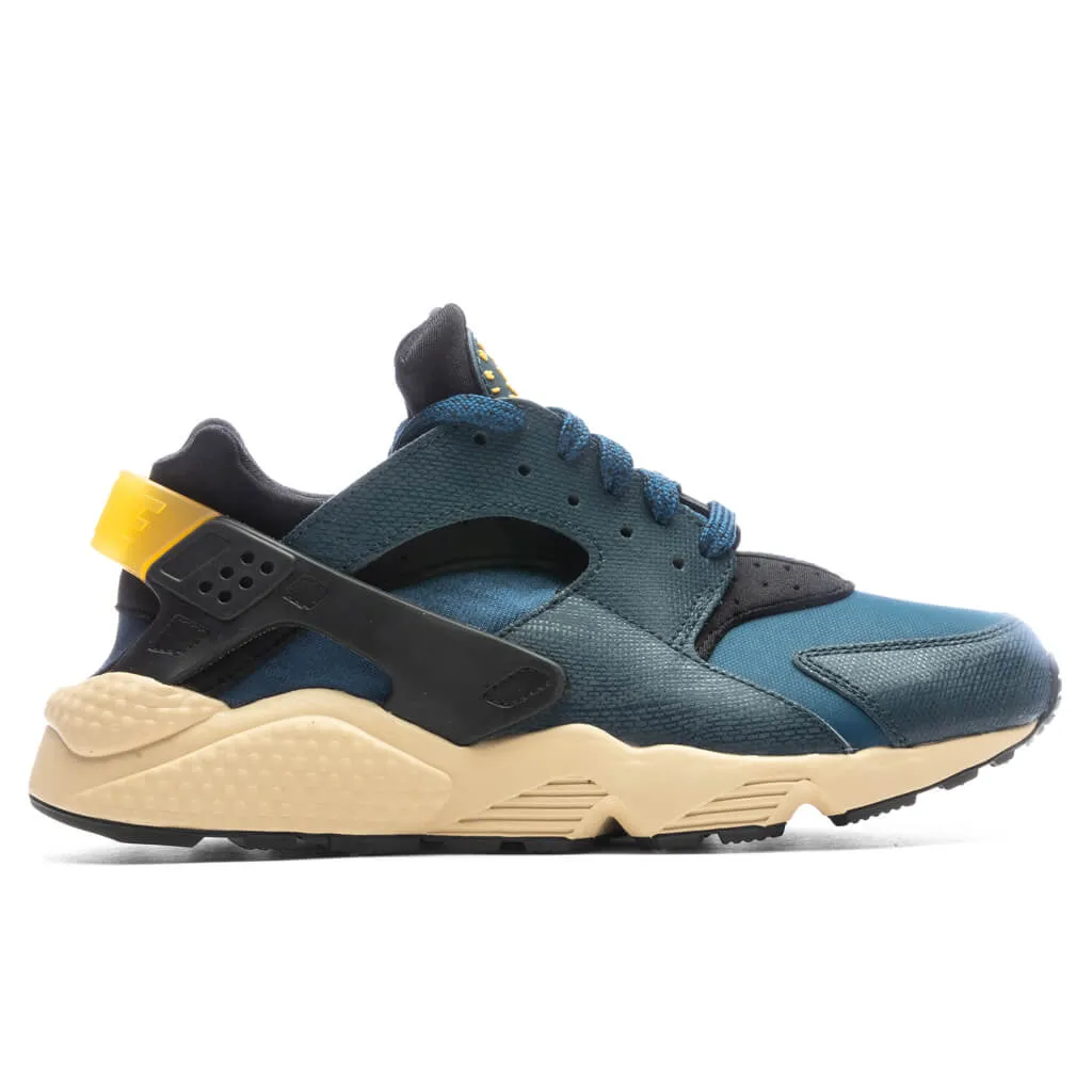 Air Huarache PRM - Black/University Gold/Armory Navy