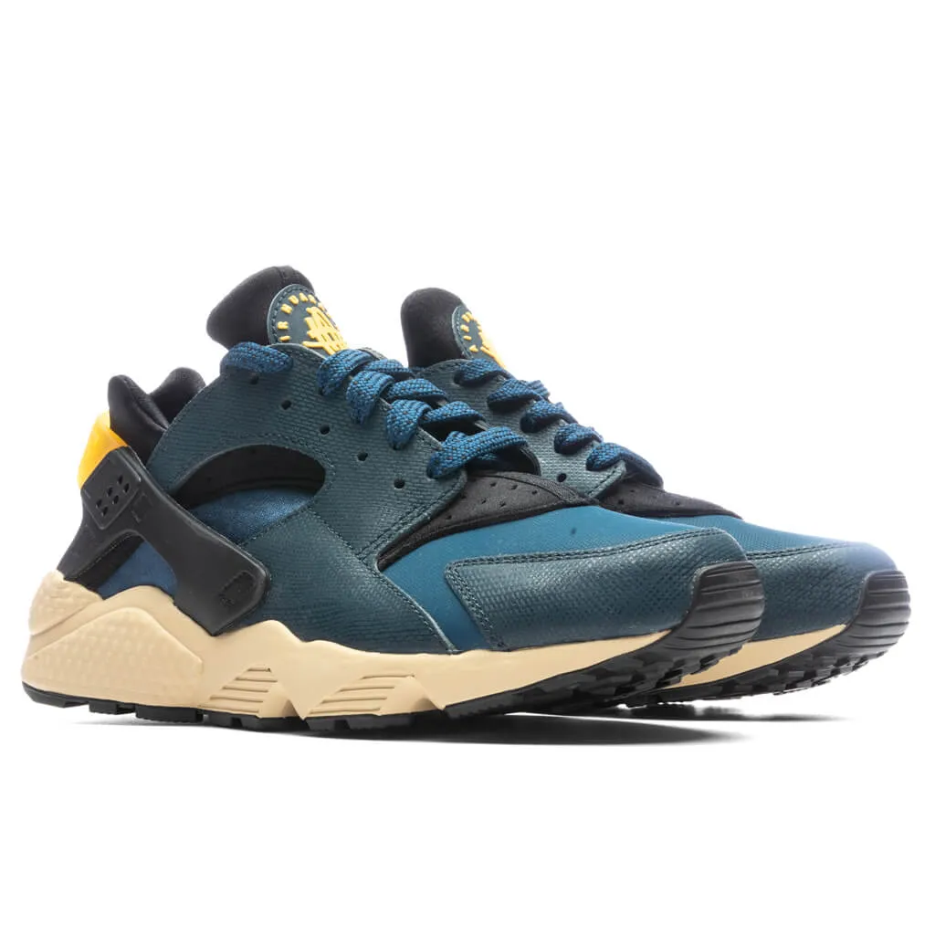 Air Huarache PRM - Black/University Gold/Armory Navy