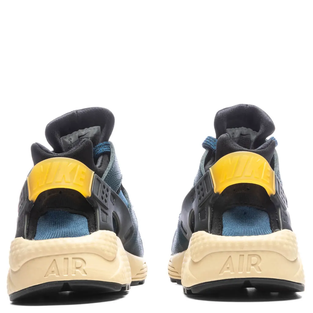 Air Huarache PRM - Black/University Gold/Armory Navy