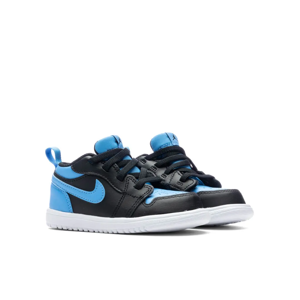 Air Jordan 1 Low Alt (TD) - Black/University Blue/White