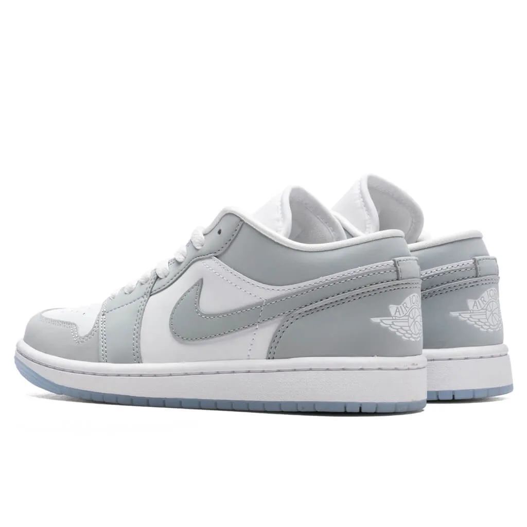 Air Jordan 1 Low Women's - White/Wolf Grey