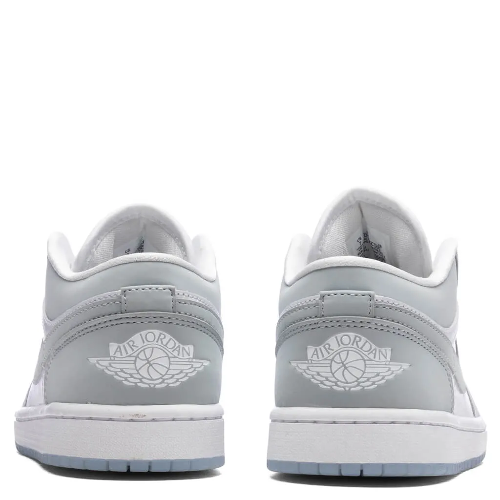 Air Jordan 1 Low Women's - White/Wolf Grey