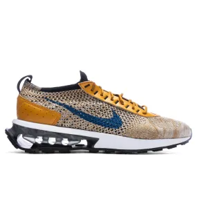 Air Max Flyknit Racer - Elemental Gold/Hyper Royal/Gold Suede