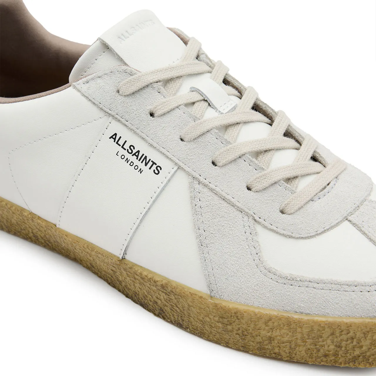 ALLSAINTS Jaimee Lace-up Trainers - White