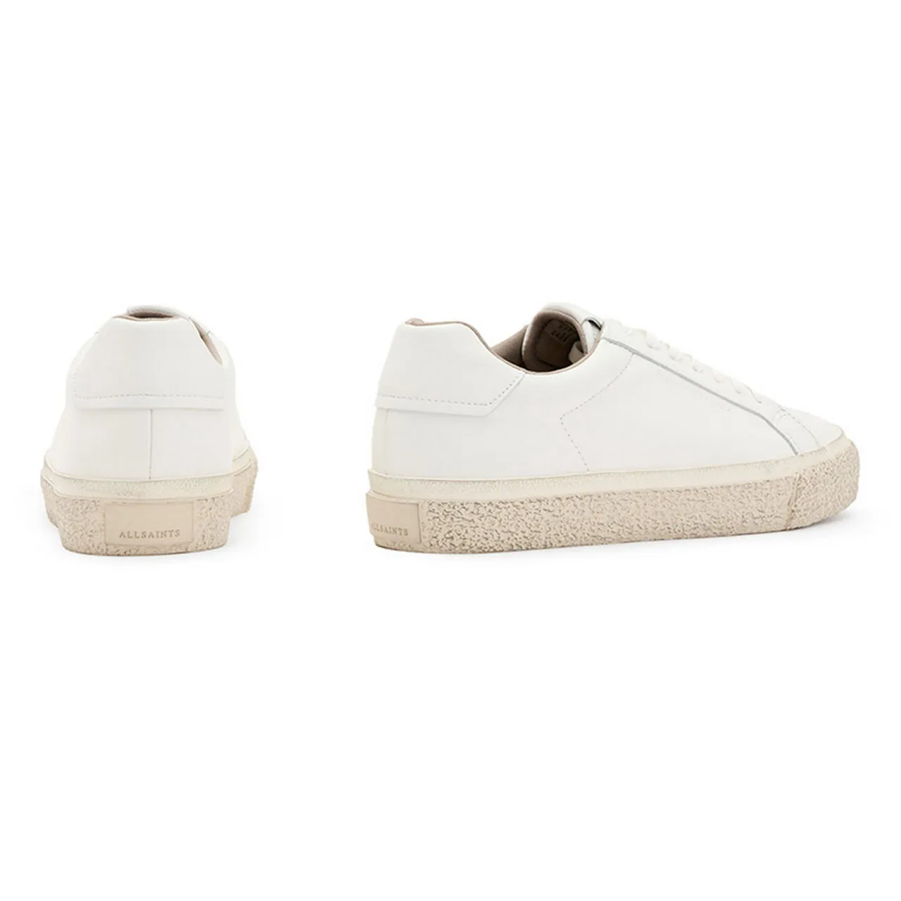 ALLSAINTS Klop Low-Top Trainers - White