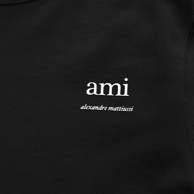 AMI PARIS  |Crew Neck Pullovers Heart Street Style Long Sleeves Plain