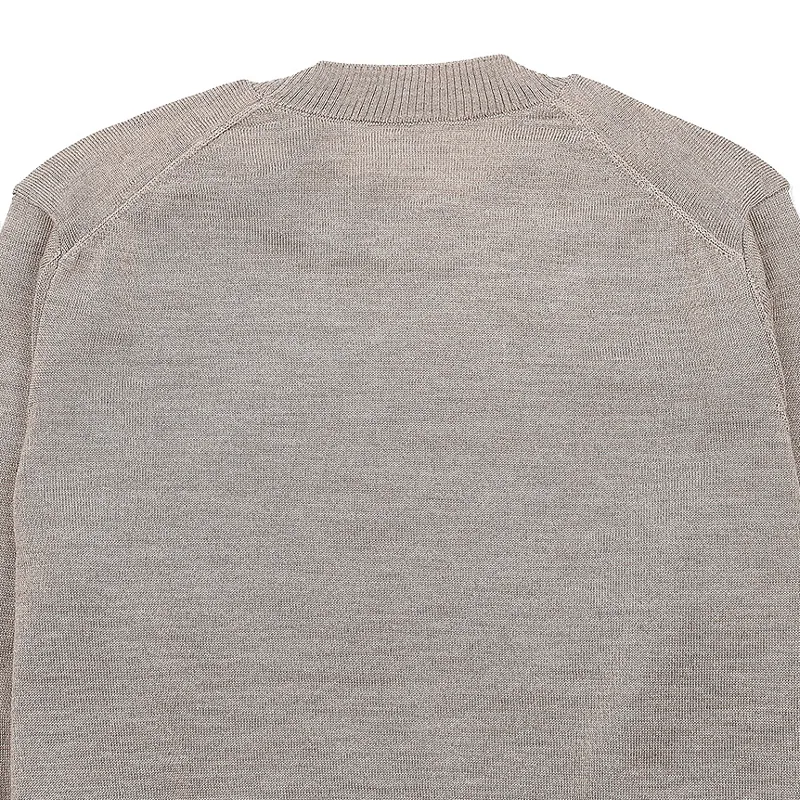 AMI PARIS  |Crew Neck Pullovers Heart Wool Street Style Long Sleeves