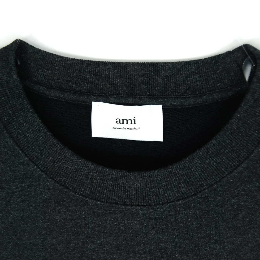 AMI PARIS  |Crew Neck Pullovers Unisex Street Style Long Sleeves