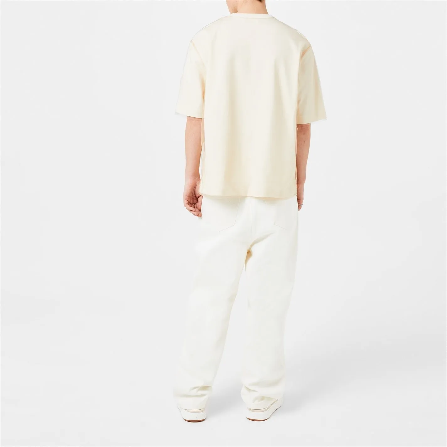 AMI PARIS  |Crew Neck Pullovers Unisex Street Style Plain Cotton