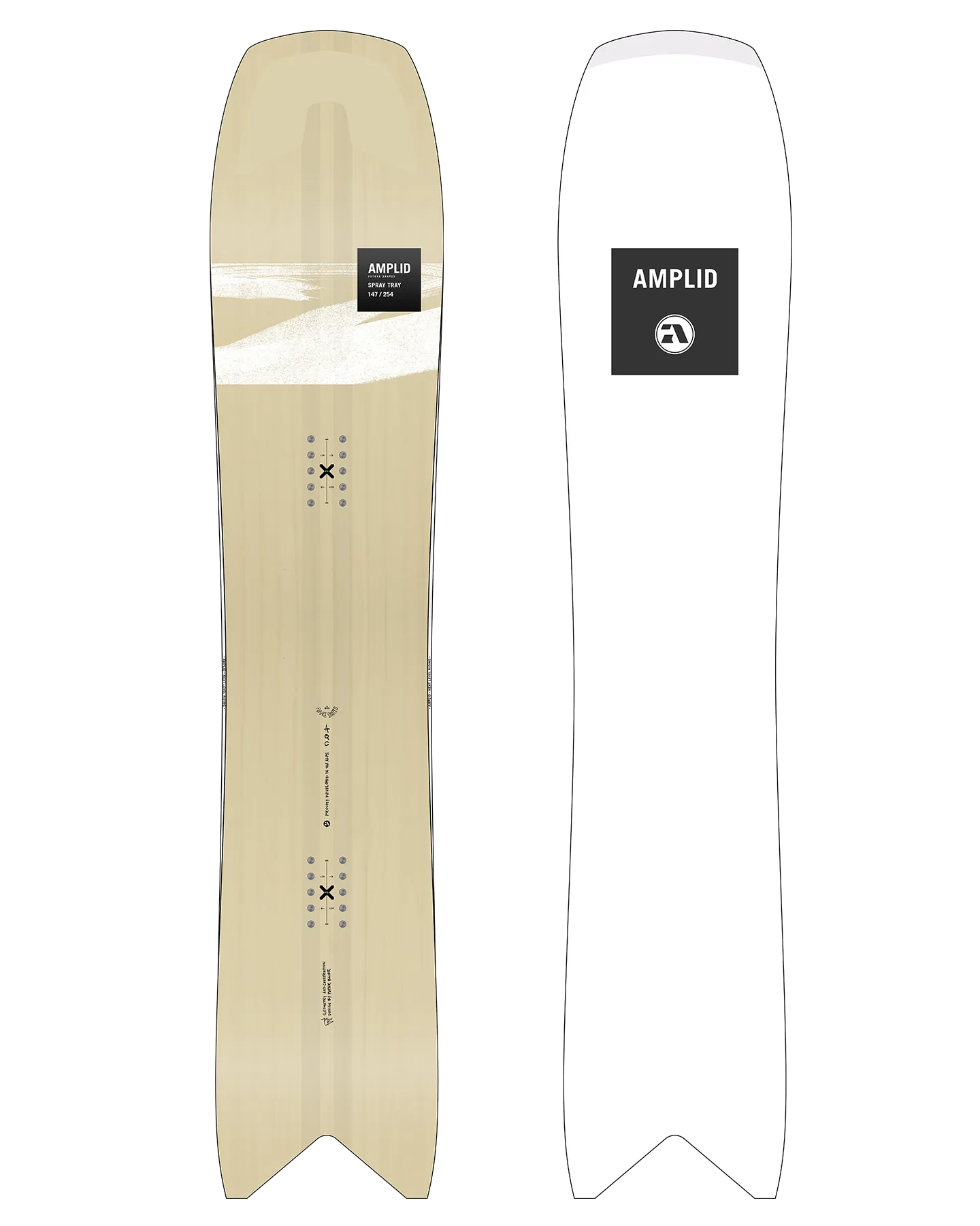 Amplid The Spray Tray Snowboard - 2025