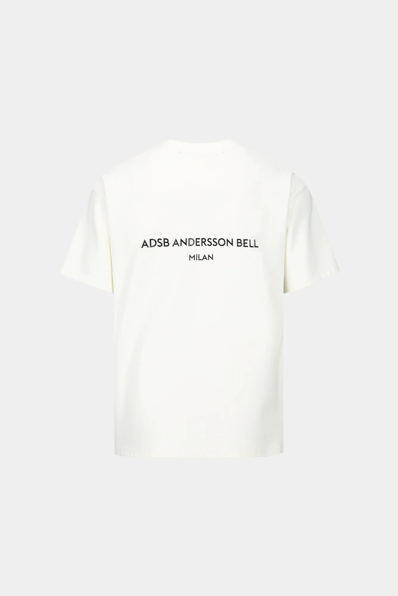 ANDERSSON BELL  |Crew Neck Pullovers Unisex Street Style Cotton Short Sleeves