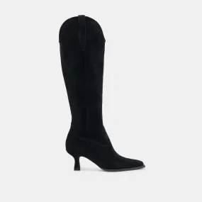 ARIANA BOOTS ONYX SUEDE