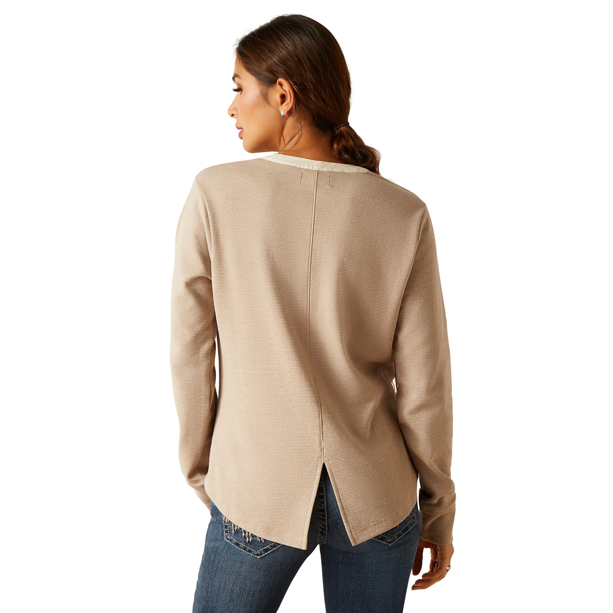 Ariat Womens Prairie Henley Long Sleeve Shirt