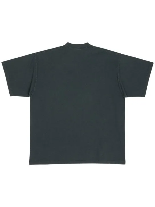 BALENCIAGA  |Crew Neck Pullovers Unisex Street Style Collaboration Plain