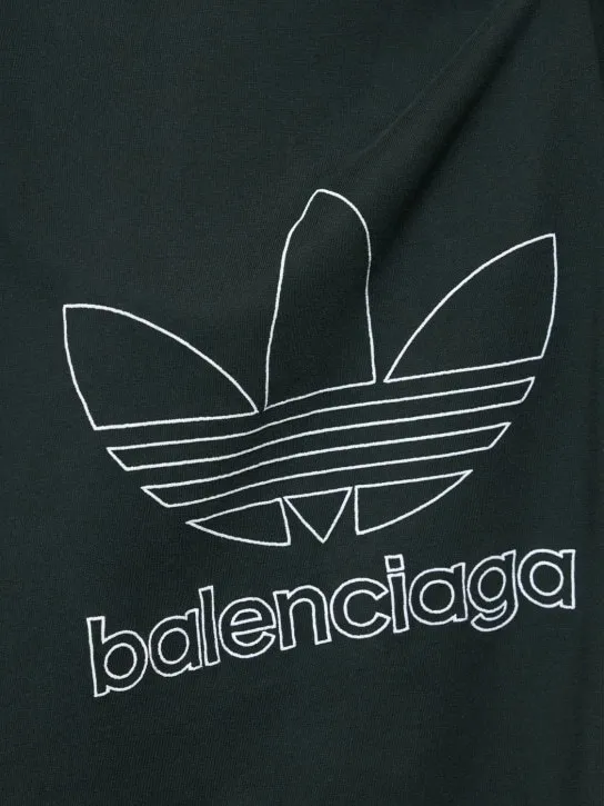 BALENCIAGA  |Crew Neck Pullovers Unisex Street Style Collaboration Plain