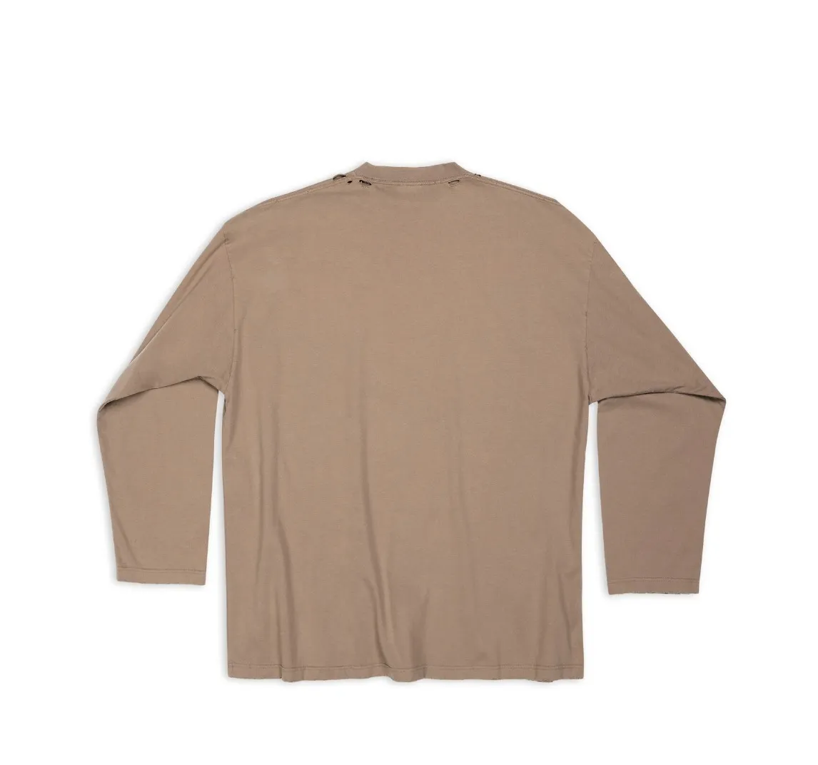 BALENCIAGA  |Crew Neck Pullovers Unisex Street Style Collaboration