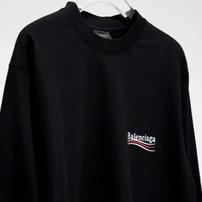 BALENCIAGA  |Crew Neck Pullovers Unisex Street Style Long Sleeves Plain