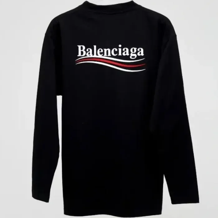 BALENCIAGA  |Crew Neck Pullovers Unisex Street Style Long Sleeves Plain