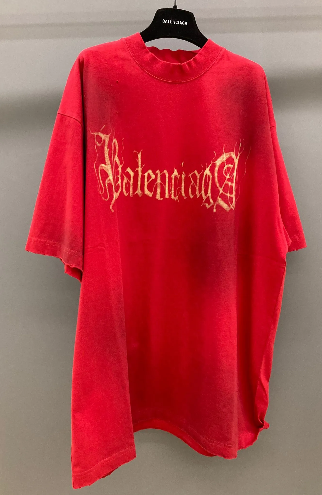 BALENCIAGA  |Crew Neck Pullovers Unisex Street Style Plain Cotton