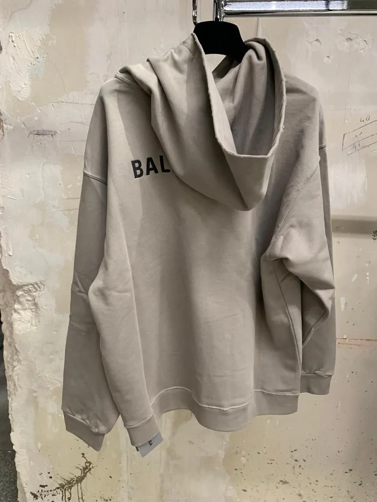 BALENCIAGA  |Pullovers Unisex Street Style Long Sleeves Plain Cotton