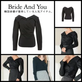 BAU by Bride And You  |Long Sleeves Plain Cotton Party Style Office Style