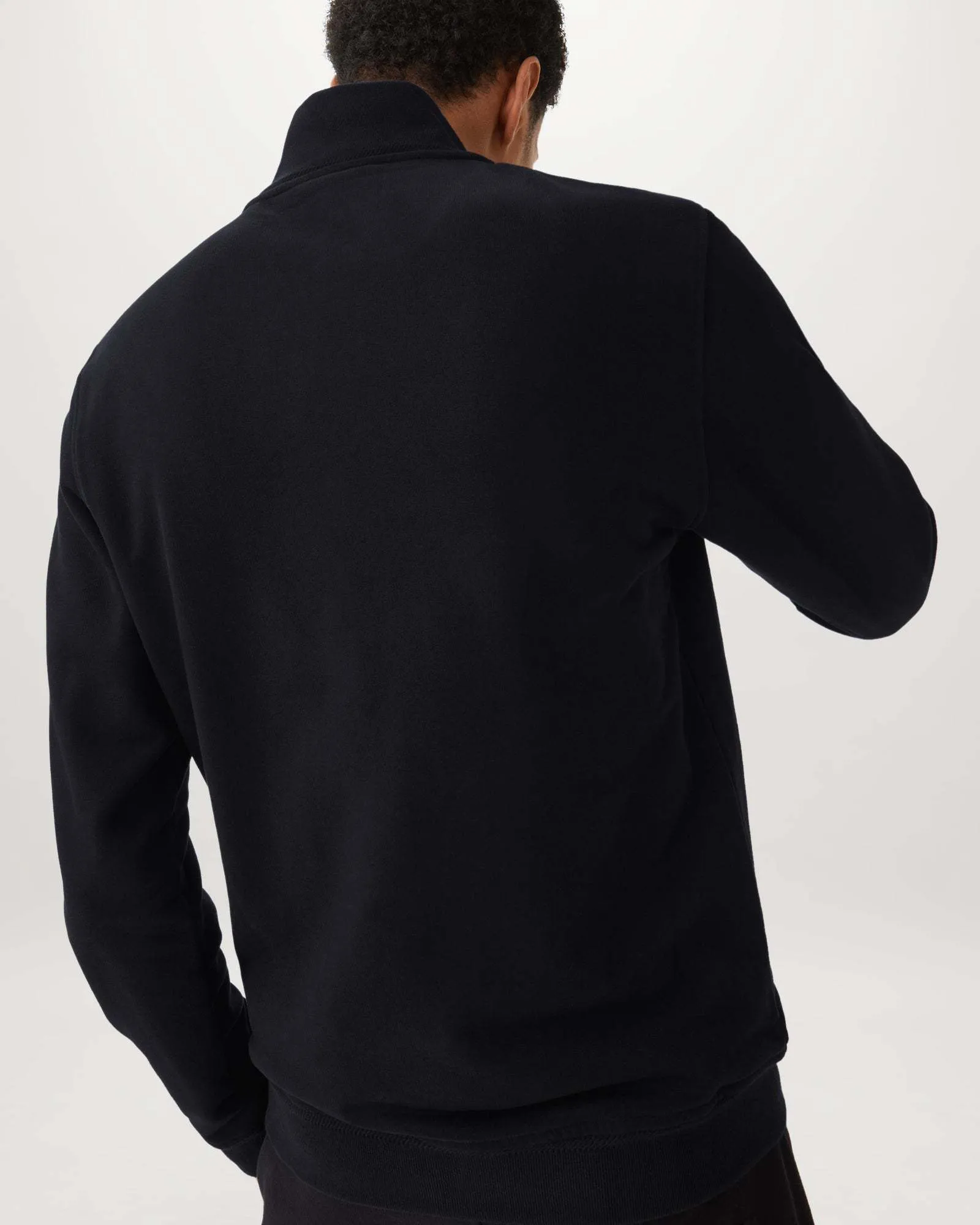 BELSTAFF  |Long Sleeves Plain Cotton Logo Sweatshirts