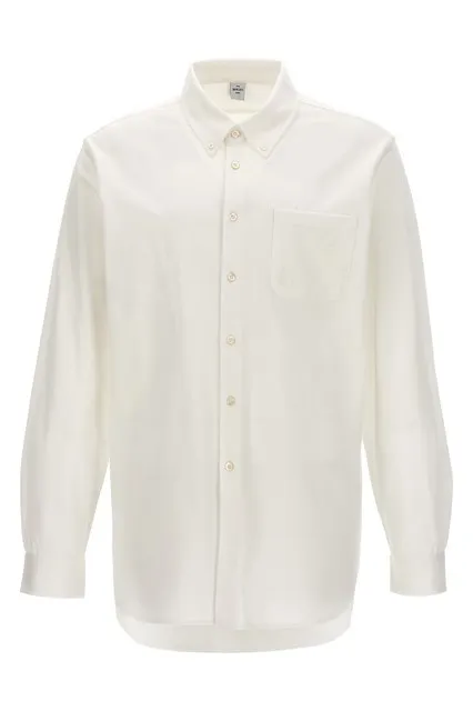 Berluti  |Pique Shirt With Scritto Pocket