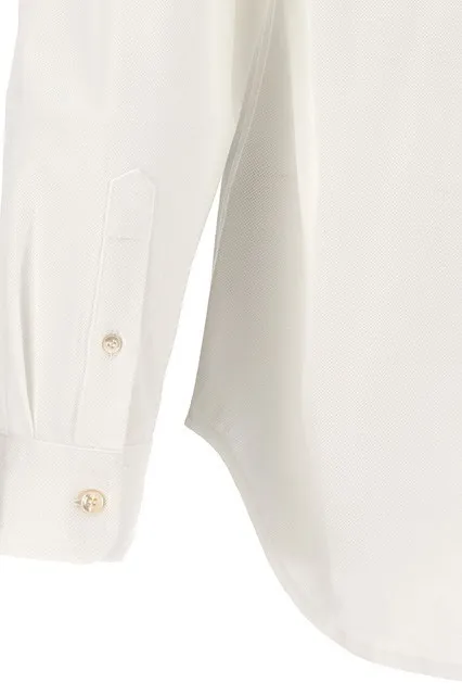 Berluti  |Pique Shirt With Scritto Pocket