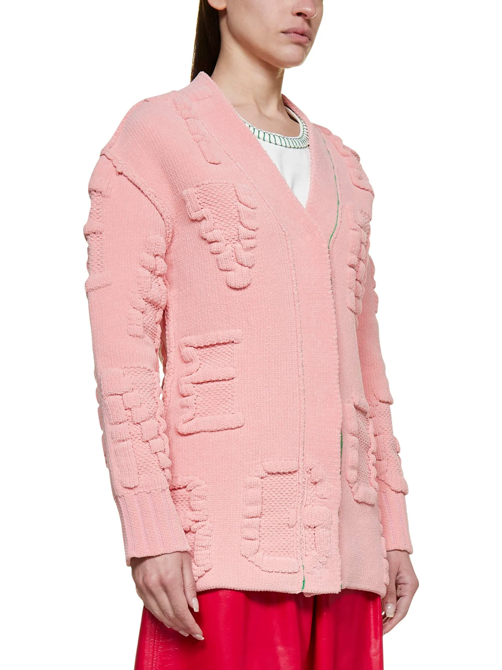 Bottega Veneta V-Neck Knit Cardigan