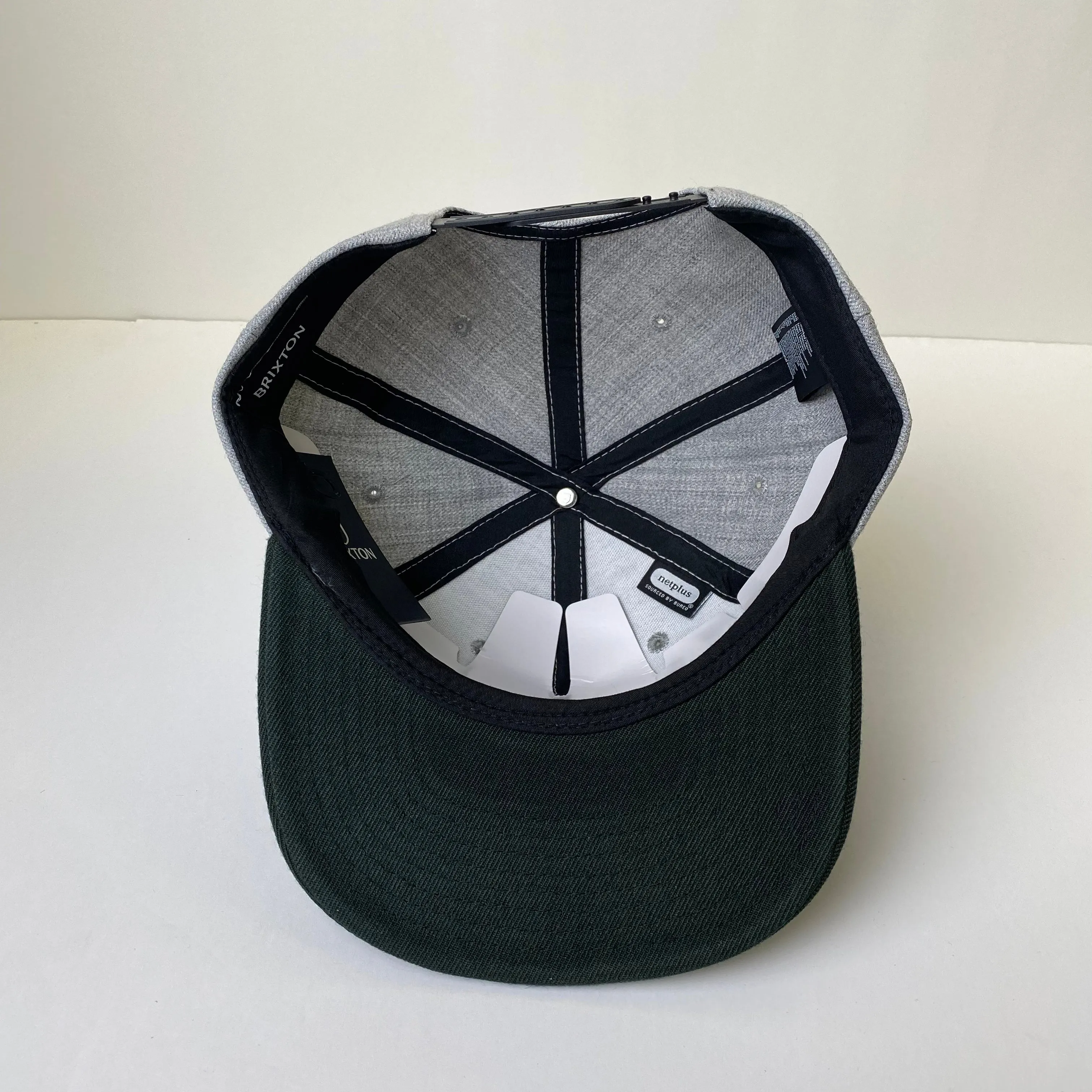 BRIXTON Alpha Square Mens Snapback Hat