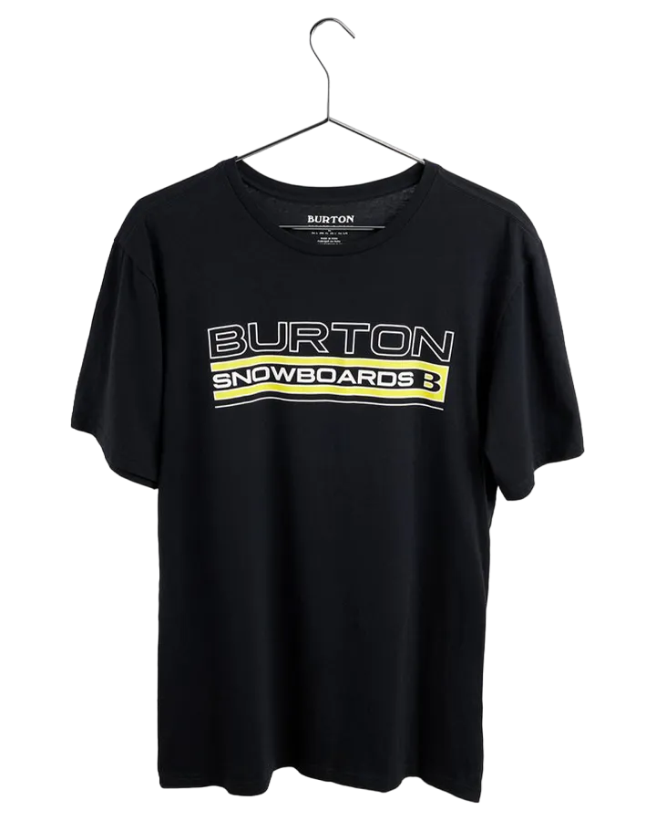 Burton Hiddenmeadow Short Sleeve T-Shirt - True Black - 2022