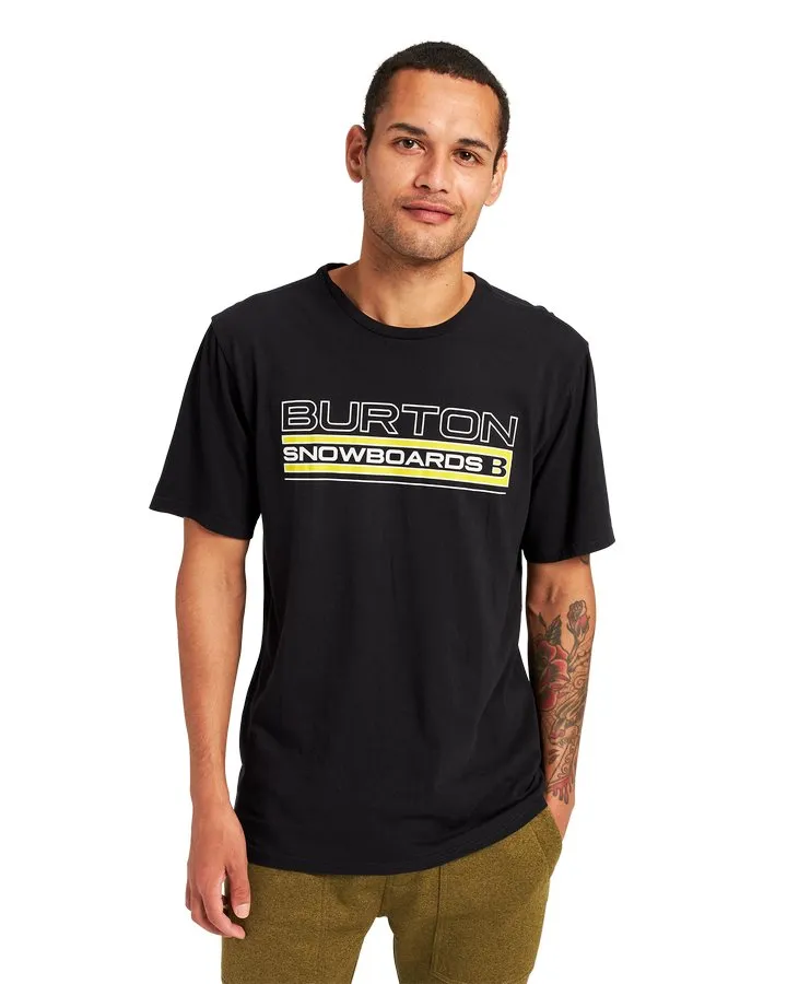 Burton Hiddenmeadow Short Sleeve T-Shirt - True Black - 2022