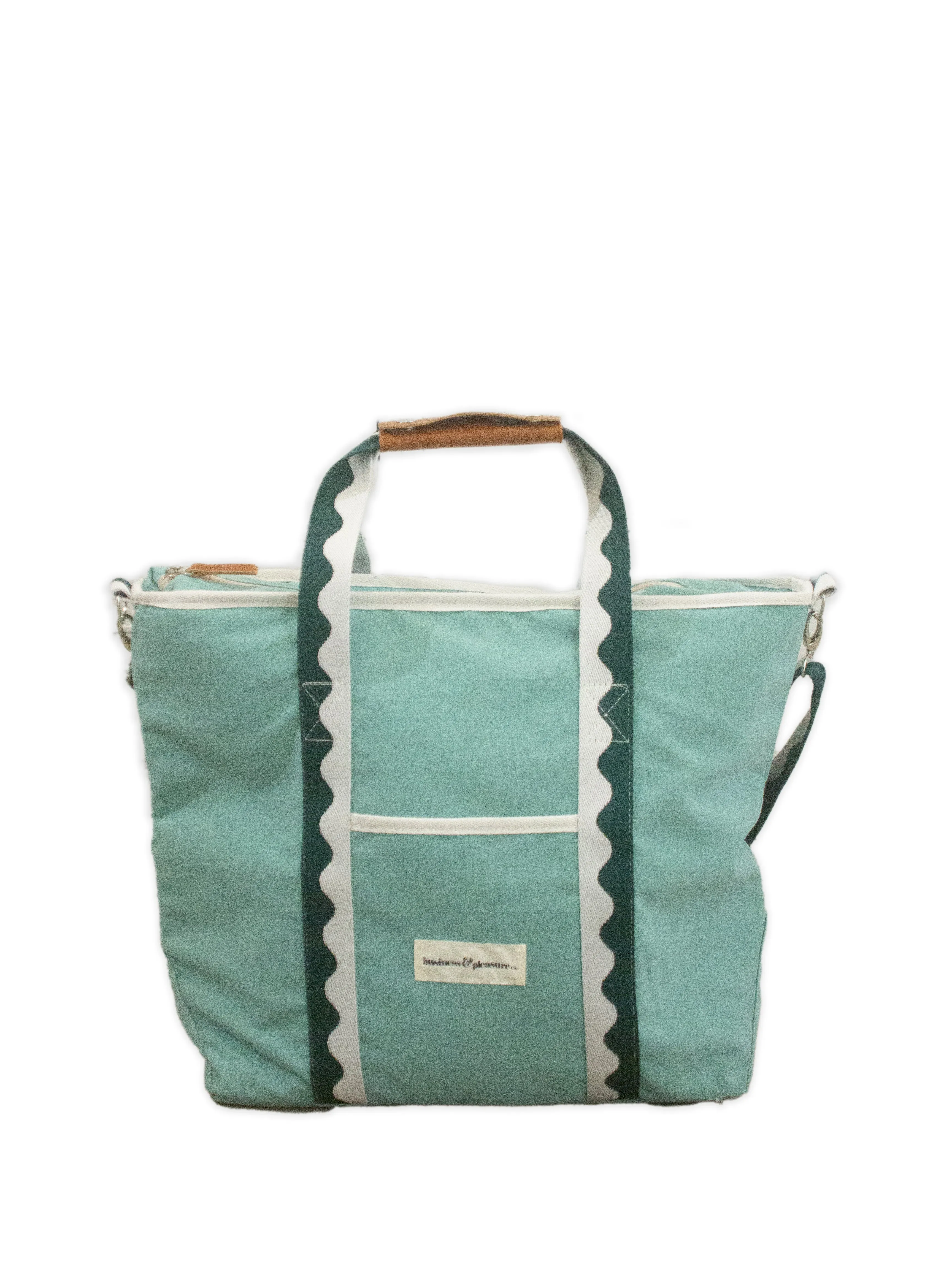 Business & Pleasure - Cooler Tote Bag - Riviera Green