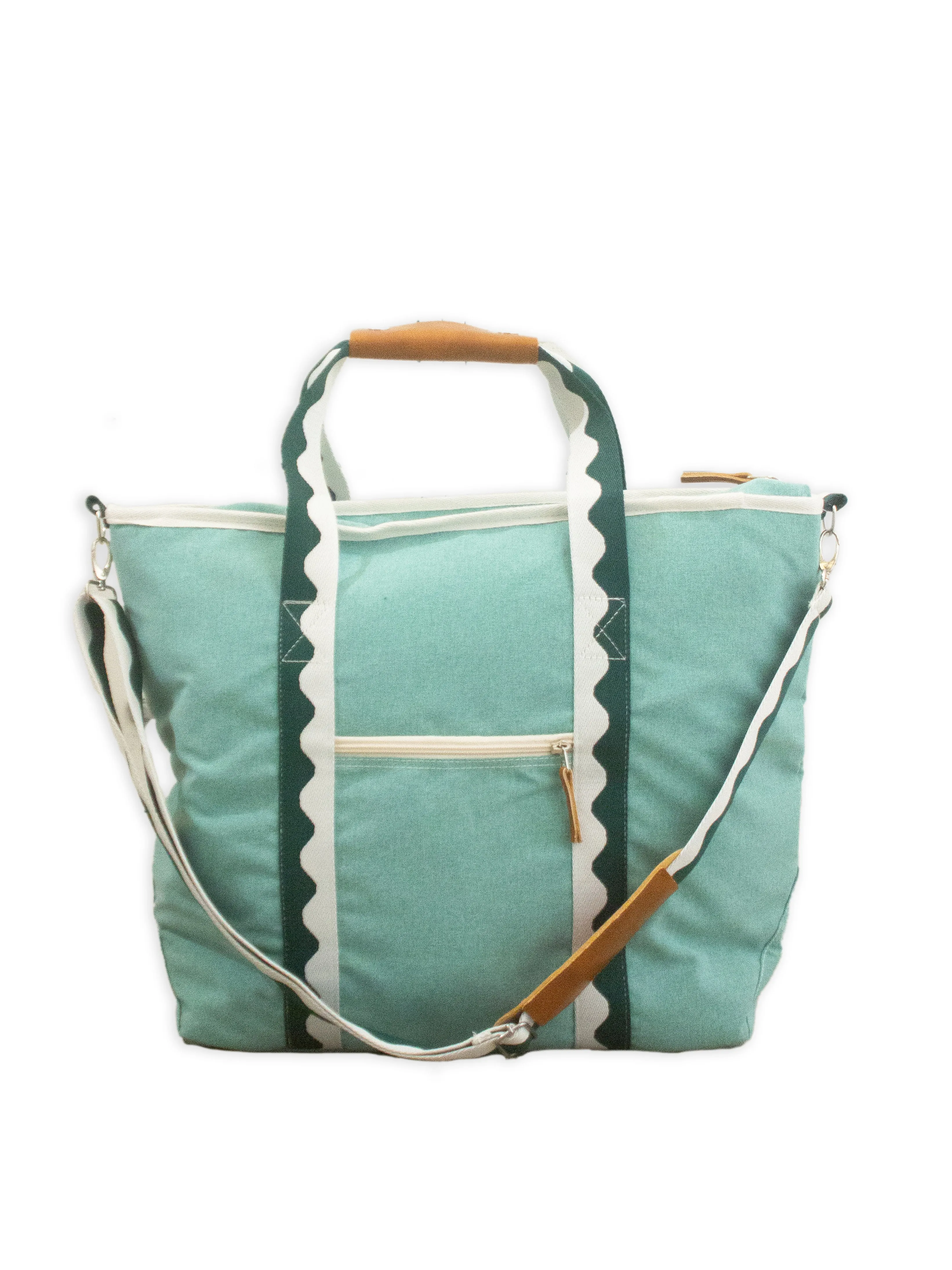 Business & Pleasure - Cooler Tote Bag - Riviera Green