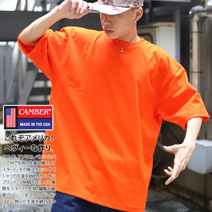 CAMBER  |Crew Neck Pullovers Unisex Street Style Plain Cotton