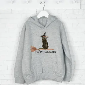 Cat Happy Halloween Hoodie For Adults