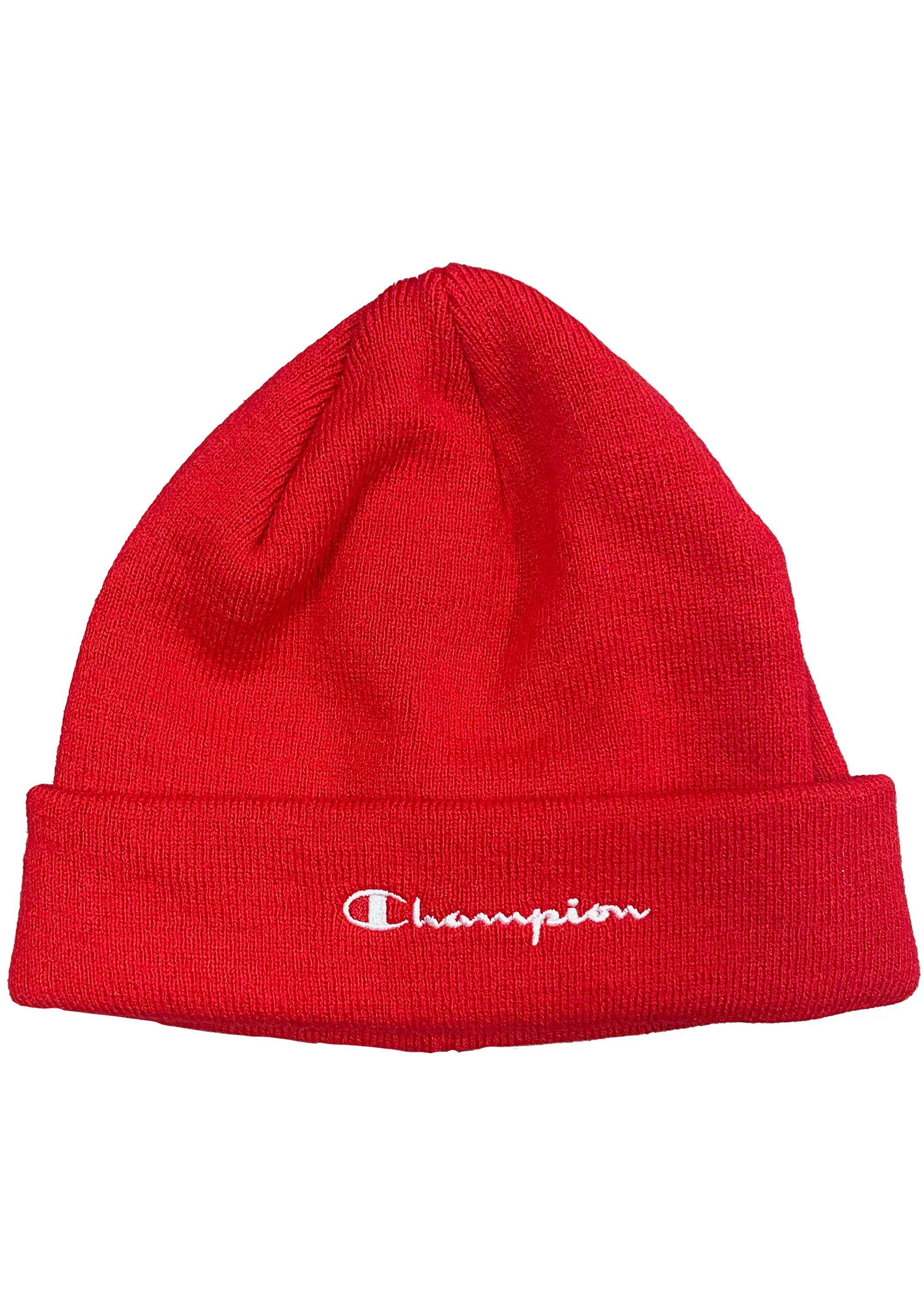 Champion Unisex Active Script Beanie  ZYR8N RED