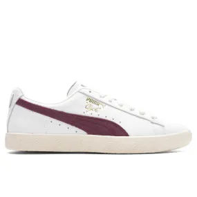 Clyde Base - White/Wood Violet/Team Gold