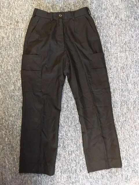 Combat Trousers Women’s, black, double thigh pockets (Used – Grade A)