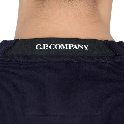 C.P. Company  |Long Sleeves Cotton Logo Sweatshirts