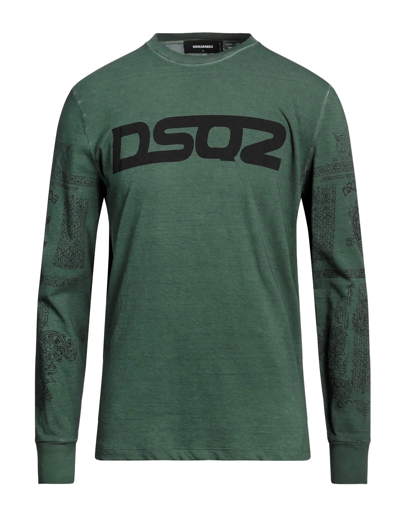 D SQUARED2  |Crew Neck Pullovers Unisex Street Style Long Sleeves Plain