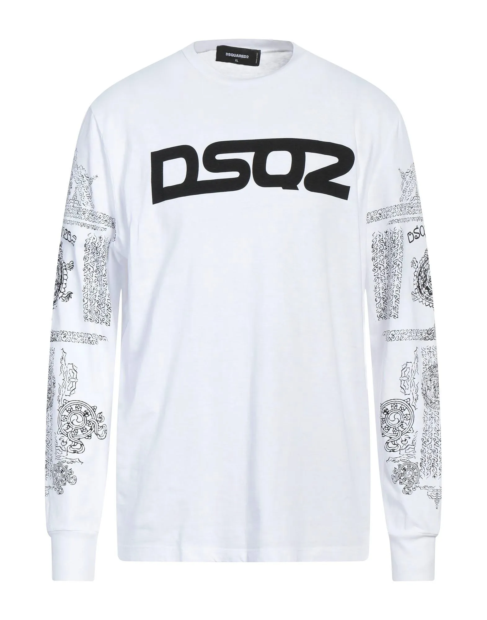 D SQUARED2  |Crew Neck Pullovers Unisex Street Style Long Sleeves Plain