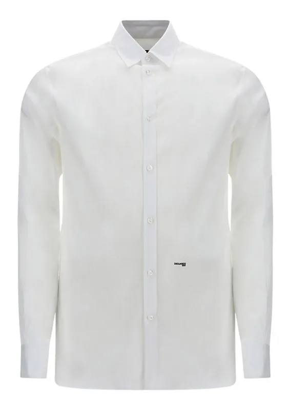 D SQUARED2  |Long Sleeves Cotton Luxury Shirts