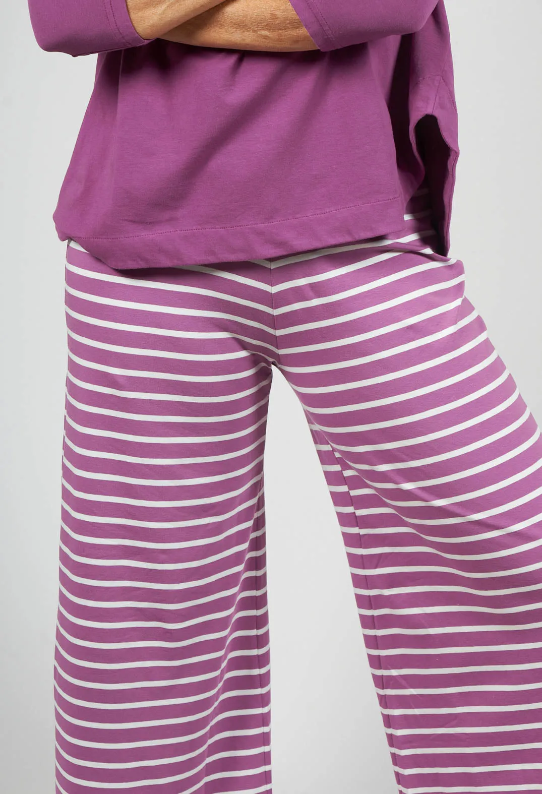 Dance R Trousers in Rapa Stripe